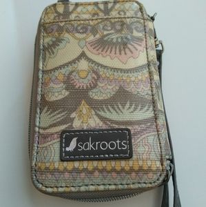 Sakroots wristlet phonecase